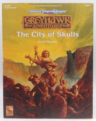 Wgr6 City of Skulls (Advanced Dungeons & Dragons, 2nd Edition/Greyhawk Adventures) by Caroline Sargent (1993-06-06), by Caroline Sargent