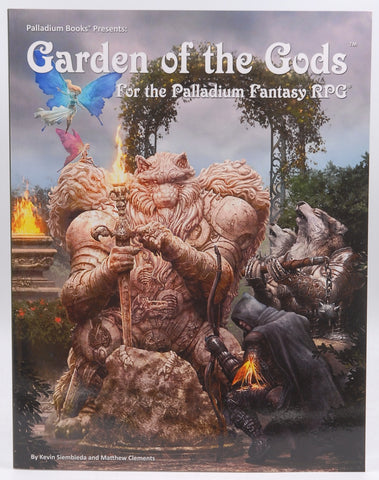 Palladium RPG Garden of the Gods, by Kevin Siembieda, Matthew Clements