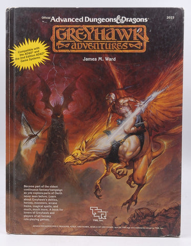 Greyhawk Adventures, by Ward, James M.
