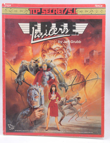 F.R.E.E. Lancers (Top Secret/S.I. Accessory TSAC4), by Grubb, Jeff
