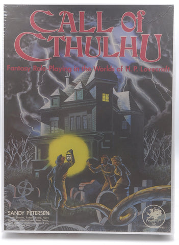 Call of Cthulhu Fantasy RPG Lovecraft 40th Anniversary SW, by Petersen