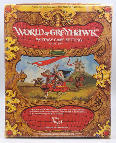 World of Greyhawk (Advanced Dungeons & Dragons Boxed Set), by Gygax, Gary