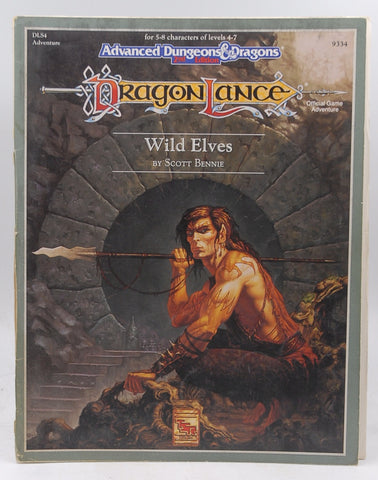 AD&D DLS4 Wild Elves G+ w/Map, by Scott Bennie