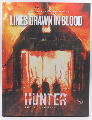 Lines Drawn in Blood Hunter The Rechoning RPG, by Staff