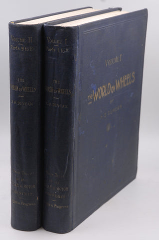 The World on Wheels Vol I and II, by H.O. Duncan