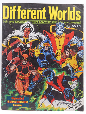 Different Worlds Magazine #23 Superhero Collectors' Reprint, by Various