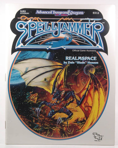 AD&D Spelljammer SJR2 Realmspace Shrinkwrap SW, by Dale Slade Henson