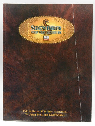 Sidewinder: Wild West Adventure, by Geoff Spakes,W. Jason Peck,W. B. Masterson,Eric A. Burns
