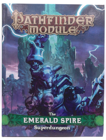 Pathfinder Module: The Emerald Spire Superdungeon, by Reynolds, Sean K,Pramas, Chris,Mentzer, Frank,Mona, Erik,Logue, Nicolas,Jacobs, James,Hitchcock, Tim,Greenwood, Ed,Bulmahn, Jason,Baur, Wolfgang,Baker, Richard,Baker, Keith