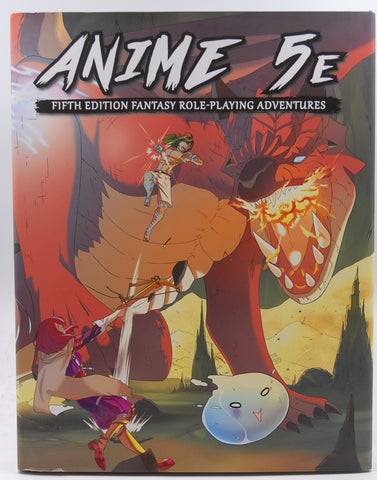 Japanime Games Anime 5E Fifth Edition Fantasy (Anime 5E Deluxe Edition), by  Signed