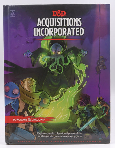 Dungeons & Dragons Acquisitions Incorporated HC (D&D Campaign Accessory Hardcover Book), by Wizards RPG Team