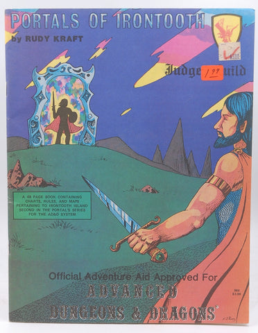 Portals Of Irontooth (Official Advanced Aid Approved For Advanced Dungeons & Dragons), by Rudy Kraft