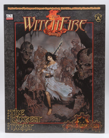 The Witchfire Trilogy Book 1: The Longest Night (Privateer Press d20), by J.M. Martin,Staroscik, Matt