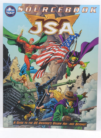JSA Sourcebook (DC Universe RPG), by Christopher McGlothlin,Jim Spivey,Steve Kenson,Nikola Vrtis,Aaron Rosenberg,Jack Emmert,Craig Robert Carey,Geoff Johns,Scott McCullar