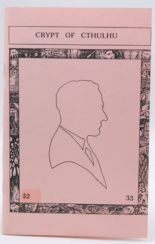 Crypt of Cthulhu 33, by Robert M Price