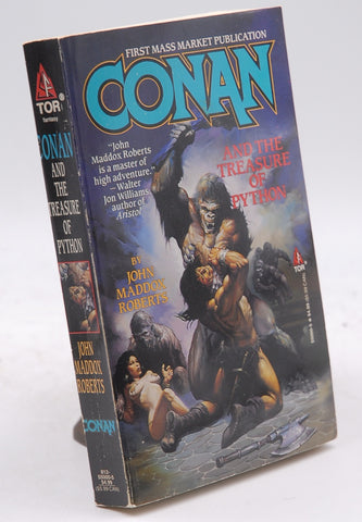 Conan and the Treasure of Python, by Roberts, John Maddox
