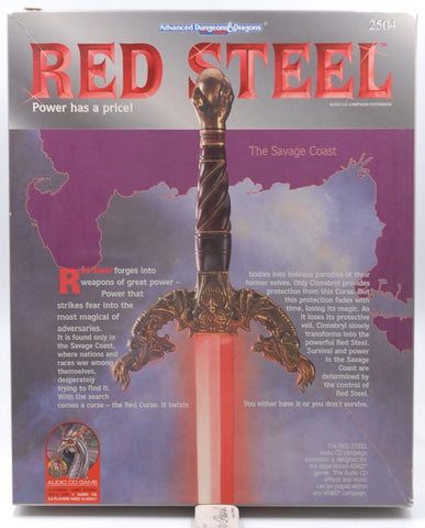 Red Steel (Advanced Dungeons and Dragons 2nd Edition), by Beach, Tim