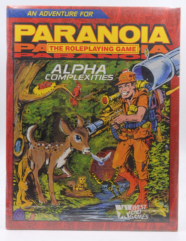 Paranoia RPG Alpha Complexities SW, by Edward Bolme
