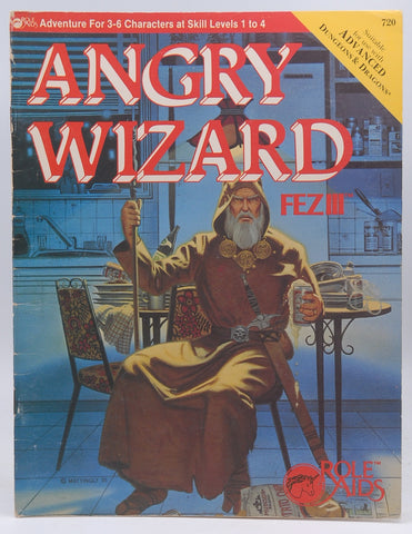 FEZ III, The Angry Wizard (Role Aids), by