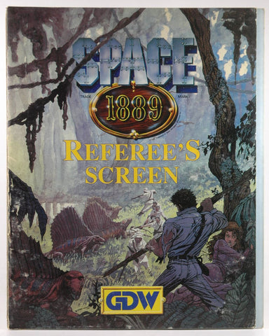 Referee's Screen (Space 1889 Sci-Fi Roleplaying), by GDW Staff
