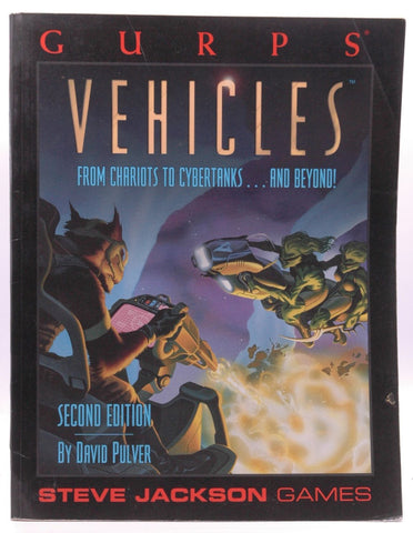 GURPS Vehicles (GURPS: Generic Universal Role Playing System), by Pulver, David