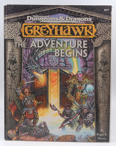 Greyhawk: The Adventure Begins (Advanced Dungeons & Dragons), by Moore, Roger