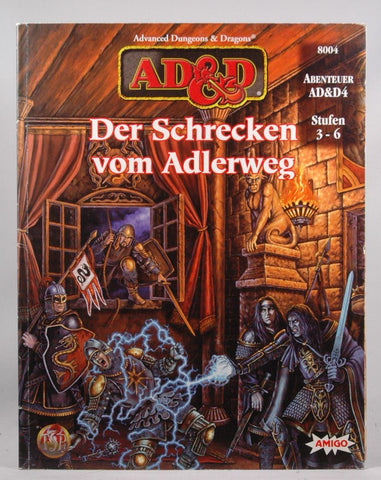 AD&D Der Schrecken vom Adlerweg D&D German Amigo, by Graeme Morris