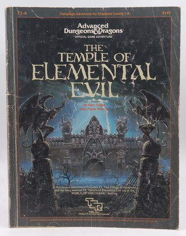 The Temple of Elemental Evil (Advanced Dungeons & Dragons, official game adventure), by Gary Gygax, Frank Mentzer