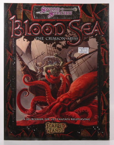 Scarred Lands Blood Sea, by Berman, Steve