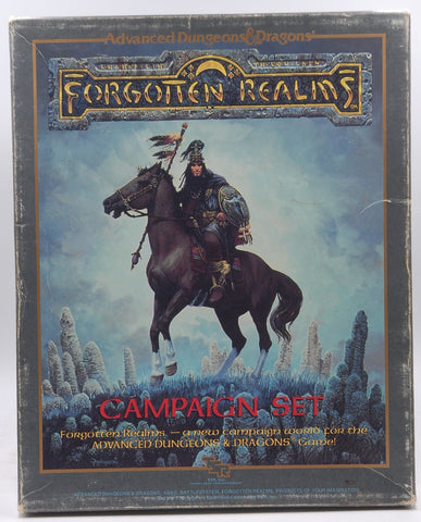 AD&D 2nd Ed Forgotten Realms Campaign Setting G+, by Greenwood, et al