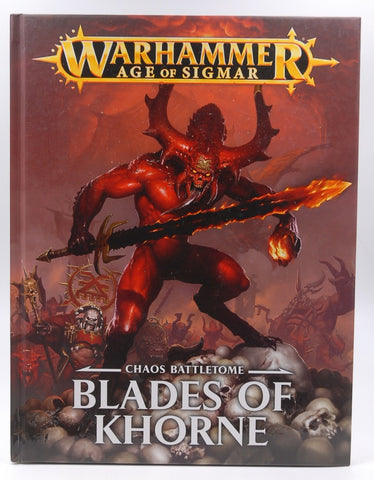 Warhammer Age of Sigmar Battletome: Blades of Khorne, by Staff