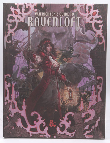 D&D 5th Edition: Van Richten?s Guide to Ravenloft Alt Cover, by