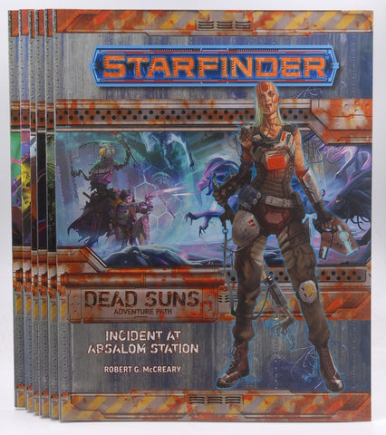 Starfinder Dead Suns Adventure Path 1-6 Complete VG++, by Staff