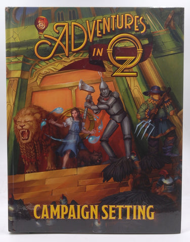 5e Adventures in Oz Campaign Setting, by Jeannie Warner,David Speakman,Aaron Cheung,David Welsch