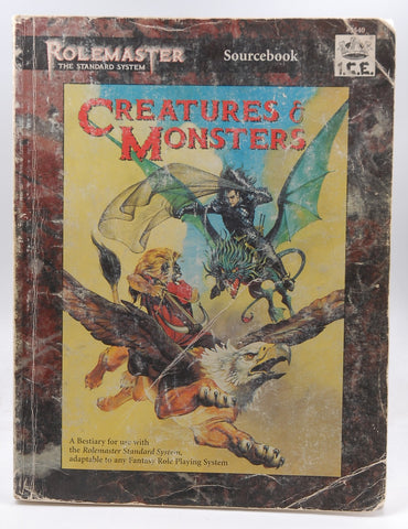 Rolemaster Creatures & Monsters ICE Fair RPG, by Staff
