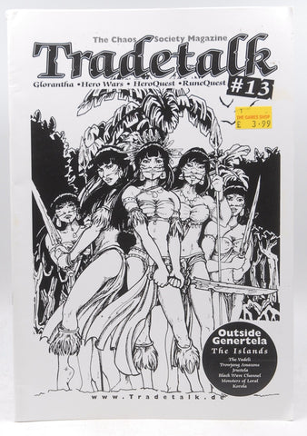 Glorantha Chaos Society Tradetalk Magazine #13 HQ RQ RPG, by Various