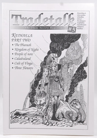 Glorantha Chaos Society Tradetalk Magazine #5 HQ RQ RPG, by Various
