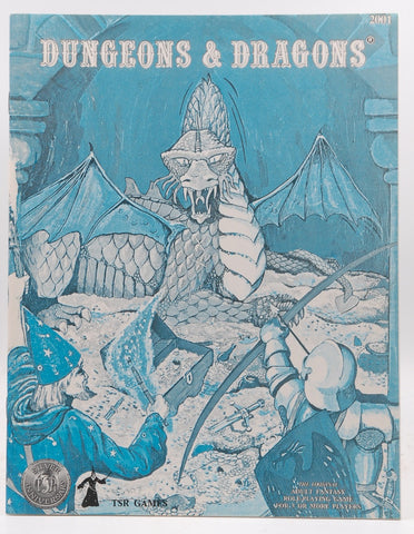 D&D Blue Book Basic 2001 Silver Anniversary, by Gygax, Arneson