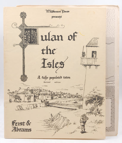 Tulan of the Isles: A Fully Populated Town (Midkemia), by Raymond E. Feist (Signed); Stephen Abrams