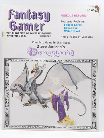 Fantasy Gamer, Number 5: The Magazine of Fantasy Gaming (Apr/May 1984), by