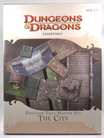 D&D 4e Dungeons & Dragons The City Dungeon Tiles Master Set The City, by
