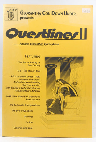 Questlines II Glorantha Con Down Under RPG HeroQuest, by Various