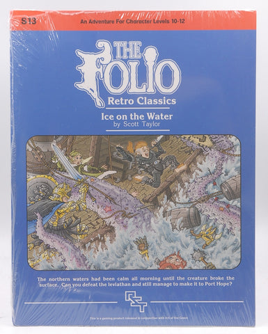 The Folio Retro RPG Classics Ice on the Water S13, by Scott Taylor