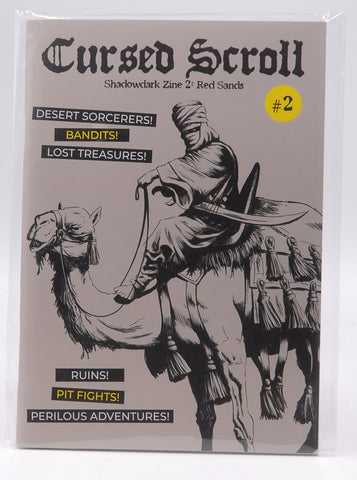 Cursed Scroll #2 Shadowdark Zine Red Sands, by Various