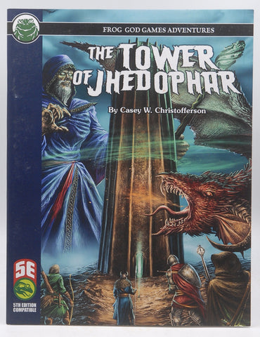 D&D 5e The Tower of Jhedophar, by Casey Christofferson
