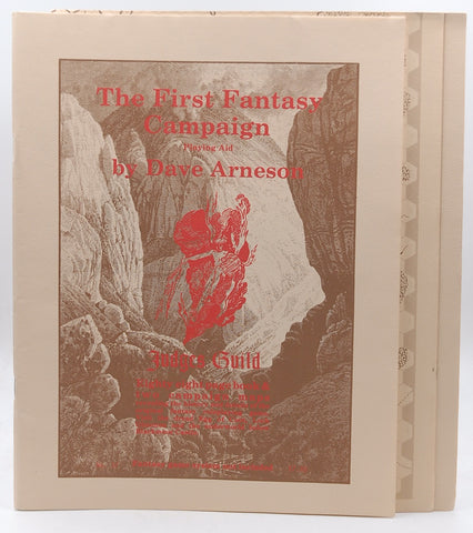 The First Fantasy Campaign 3rd Print Judges Guild, by Dave Arneson