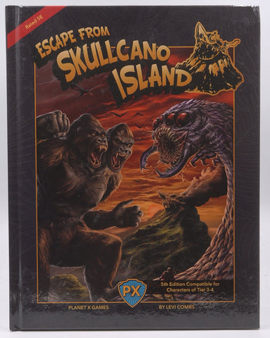 D&D 5e Escape from Skullcano Island, by Levi Combs