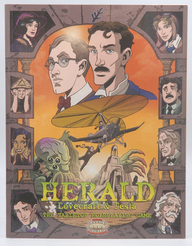 Herald: Lovecraft & Tesla (Savage Worlds)(RDG020), by Ravendesk Games