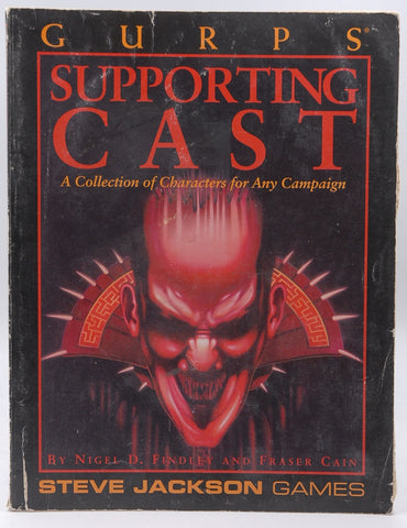 Gurps Supporting Cast: A Collection of Characters for Any Campaign, by Cain, Fraser,Findley, Nigel D.