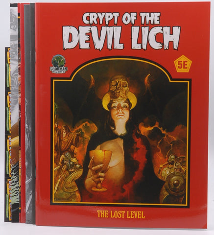 Crypt of the Devil Lich 5e D&D RPG The Lost Level BUNDLE, by Chris Doyle